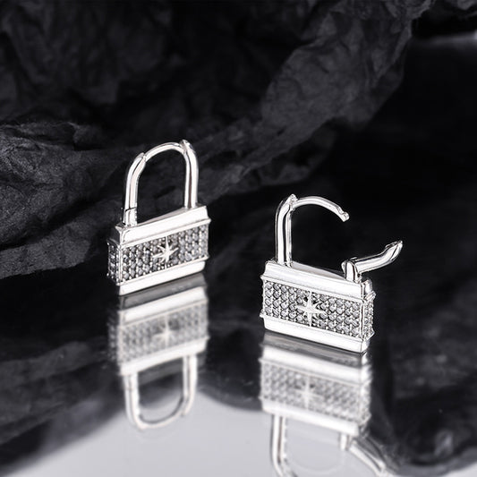 Aretes Vaqueros Star Lock - Diseño Occidental con Cierre Seguro