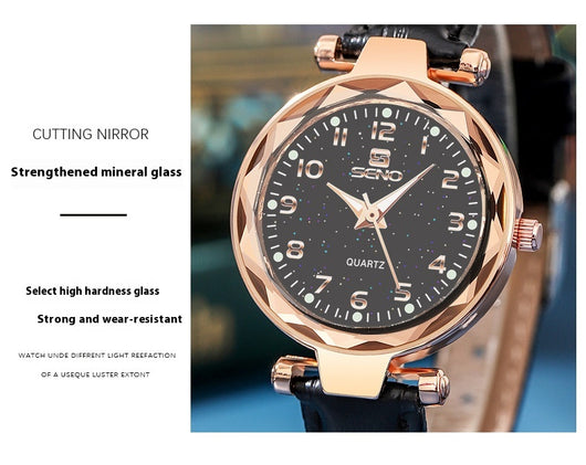 Reloj de Pulsera Mujer Cielo Estrellado Resistente al Agua - Image 12