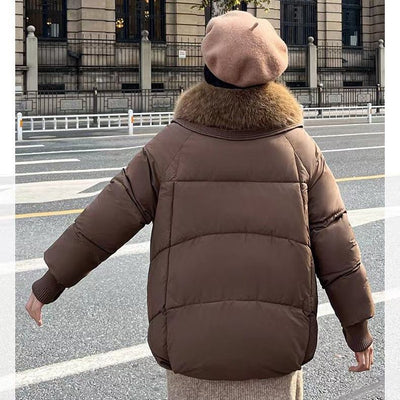 Chaqueta Puffer Estilo Coreano con Solapas Sueltas - Image 17