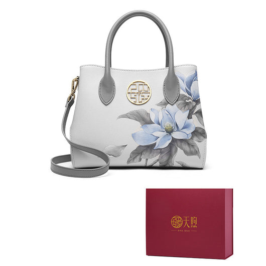 Bolso de Cuero para Mujer Estilo Oriental Elegante - Image 5