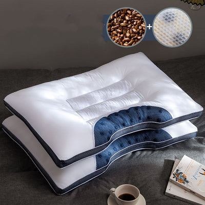 Almohada Cervical de Semillas de Cassia y Cáscara de Trigo Sarraceno - Image 17