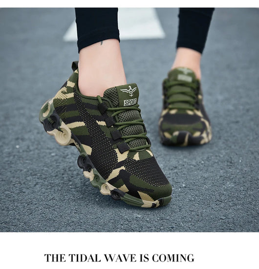 Zapatillas de Running Ultraligeras Camuflaje - Image 10
