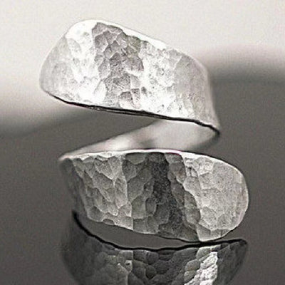 Anillo Abierto Cóncavo-Convexo Irregular - Image 8