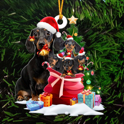 Adorno Colgante Perro Durmiente Ángel - Decoración Acrílica para Hogar y Vehículo - Image 3