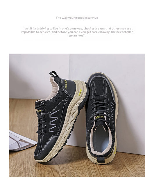 Tenis Casuales Impermeables Talla Grande para Hombre con Suela Reforzada - Image 9