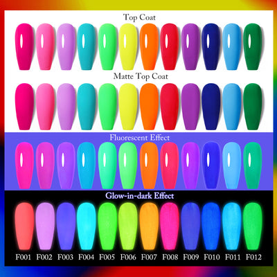 Pegamento para Uñas de Color Fluorescente Intenso - Image 3