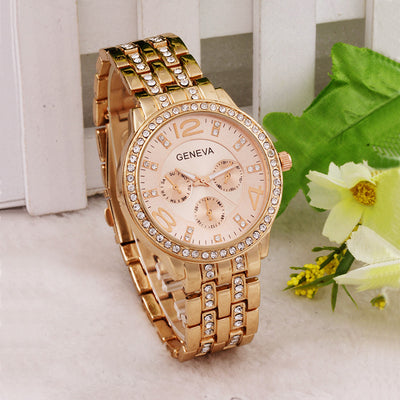 Reloj de Moda para Mujer con Diamantes y Movimiento de Cuarzo - Image 8