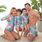 Traje de Baño Estampado Leopardo para Padre e Hijo - Diseño Europeo