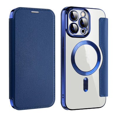 Funda Protectora con Cargador Inalámbrico Transparente y Soporte para Tarjetas - Image 10