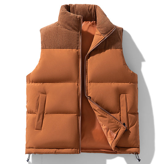 Chaleco Moderno para Hombre con Bloques de Color