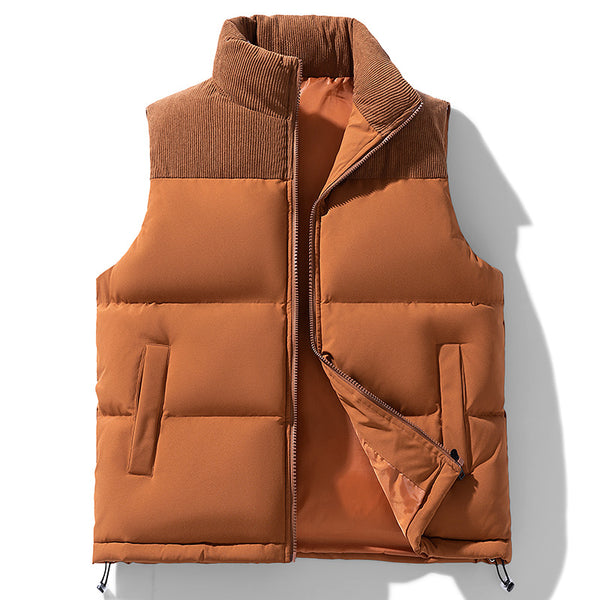 Chaleco Moderno para Hombre con Bloques de Color