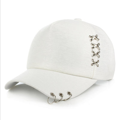 Gorra de Béisbol Estilo Duck Tongue con Cierre Metálico Cruzado - Image 3