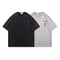 Camiseta Hip Hop Vintage Desgastada Lavada para Hombre