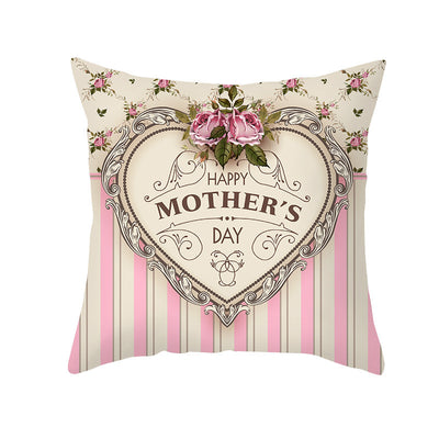 Funda de Almohada Día de la Madre Nórdica Piel de Melocotón - Image 13