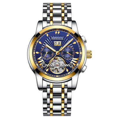Reloj Automático Mecánico Impermeable Multifuncional para Hombre - Image 6