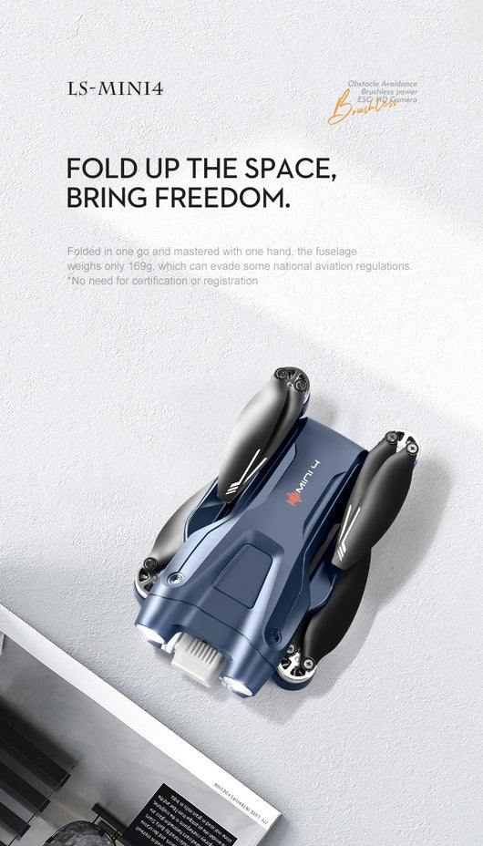 Dron UAV 150 HD con Motor Brushless y Control Remoto - Image 12