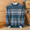Suéter de Rayas Grueso para Hombre - Playera Base Térmica