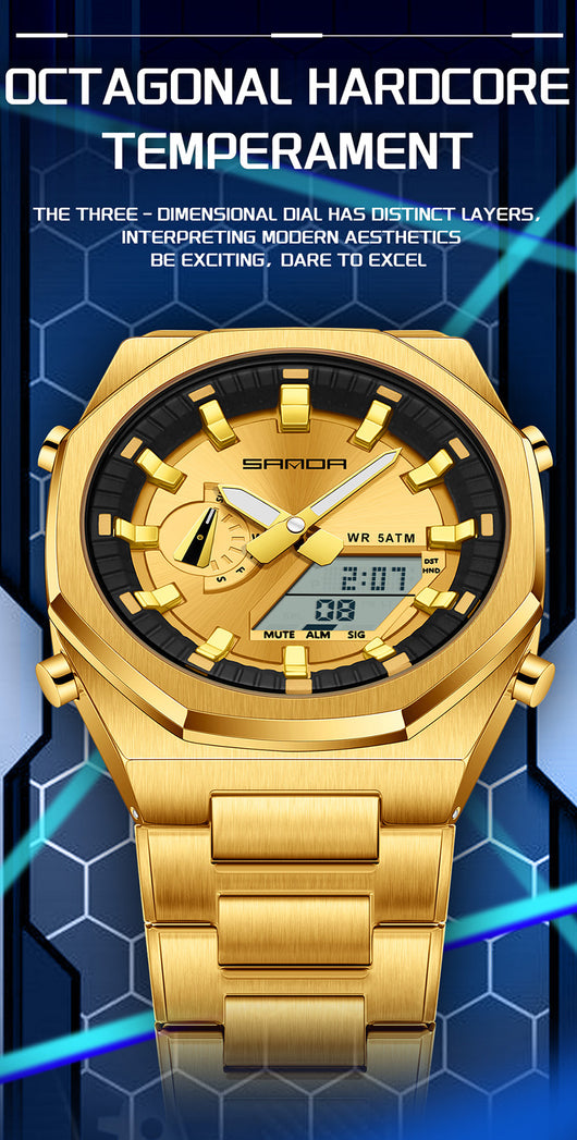 Reloj Deportivo Dual Display para Hombre - Multifunción Verano - Image 16