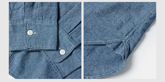 Camisa Juvenil de Manga Larga con Bolsillos Dobles - Image 10