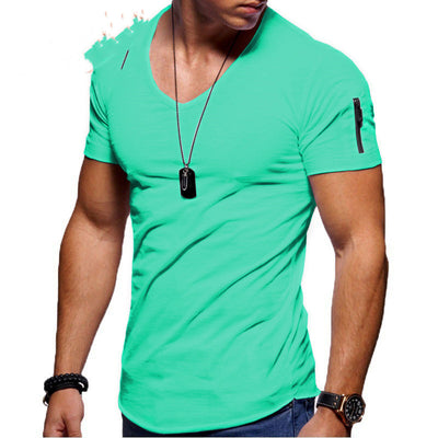 Playera Cuello V Manga Corta para Hombre - Image 16