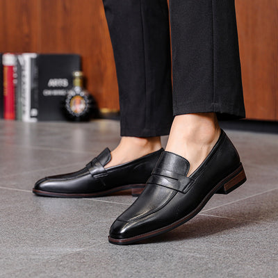 Zapatos de Cuero para Hombre Estilo Ejecutivo Primera Capa Ante - Image 16