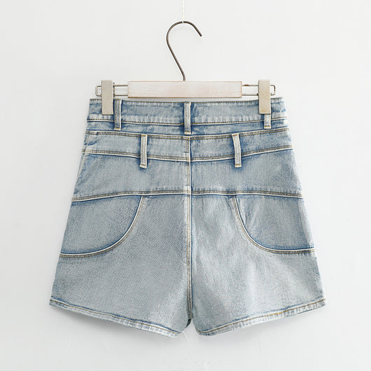 Shorts Denim Ajustados para Mujer - Image 13