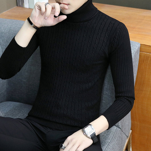 Suéter Slim Fit Cuello Alto para Hombre - Image 17