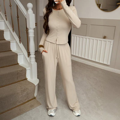 Conjunto Resort de Camisa y Pantalón Largo