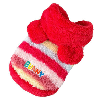 Chaleco Térmico para Perros con Forro de Polar y Colores Arcoíris - Image 3