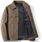 Chaqueta de Piqué para Hombre - Casual Profesional con Cuello Polo