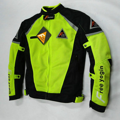 Chaqueta Deportiva Resistente a Caídas para Hombre Verde - Image 10
