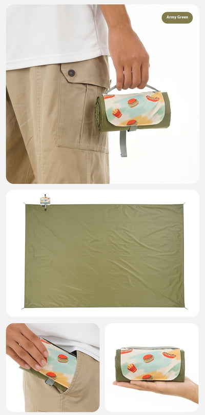 Manta de Picnic Impermeable Acolchada Premium - Image 14