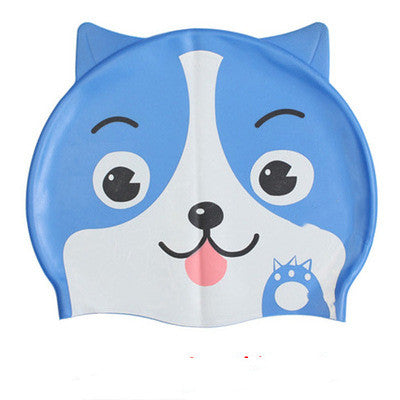 Gorro de Natación de Silicona para Niños con Dibujos Animados - Image 13