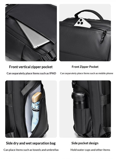 Mochila Ejecutiva Multiuso para Laptop con Diseño Urbano - Image 19