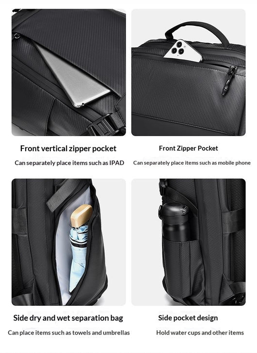 Mochila Ejecutiva Multiuso para Laptop con Diseño Urbano - Image 19
