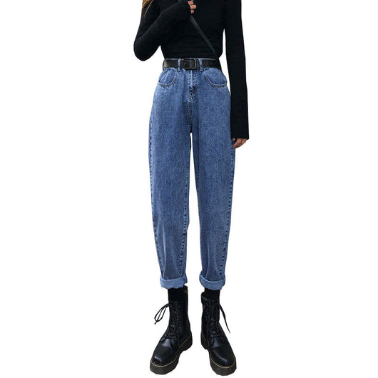 Pantalones Anchos Talle Alto Estilo Coreano con Efecto Reductor - Corte Recto Oversized - Image 7