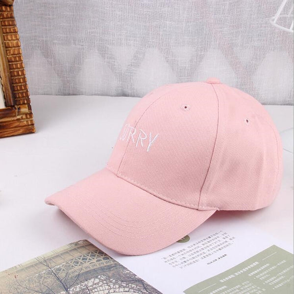 Gorra de Béisbol con Letras Bordadas y Protección Solar