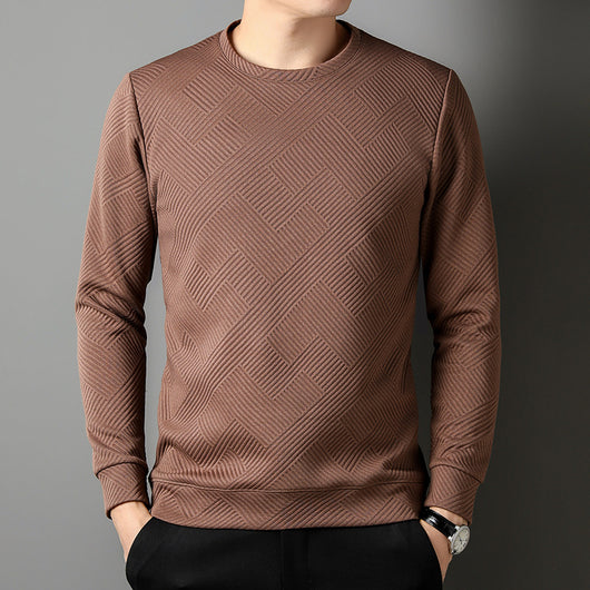 Polera Base Cuello Redondo Hombre - Primavera Otoño