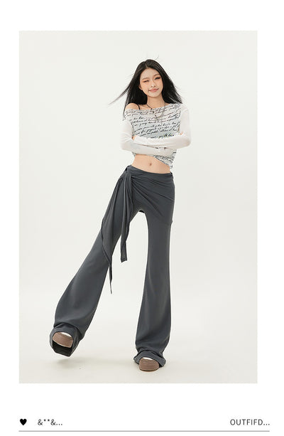 Pantalones Acampanados Cintura Baja Slim Fit - Image 17
