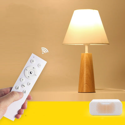 Lámpara de Noche de Madera Maciza para Dormitorio - Image 7