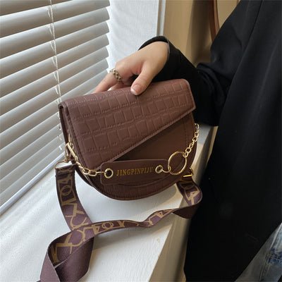 Bolso Bandolera Retro con Patrón de Piedra - Image 16