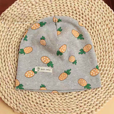Gorro de Protección Térmica de Algodón Estampado para Bebé - Image 14