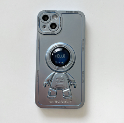 Funda Astronauta 3D con Galvanizado Espejo para Celular - Image 11