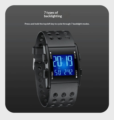 Reloj Digital Luminoso y Resistente al Agua - Image 12