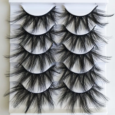 Pestañas de Visón Sintético Natural - Efecto Volumen y Largo - Image 22
