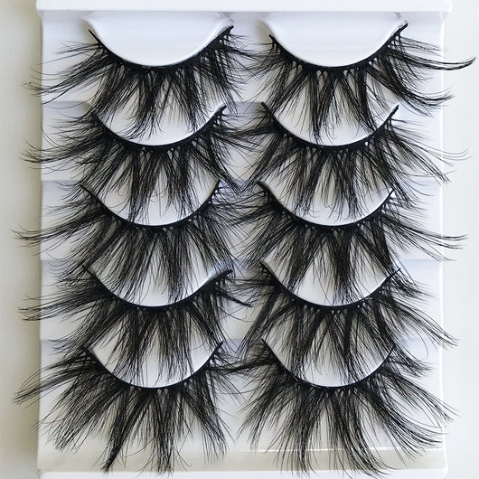 Pestañas de Visón Sintético Natural - Efecto Volumen y Largo - Image 22