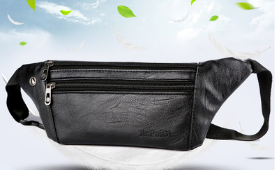 Riñonera Ultrafina de PU para Hombre - Bolsa Cintura Porta Celular - Image 12