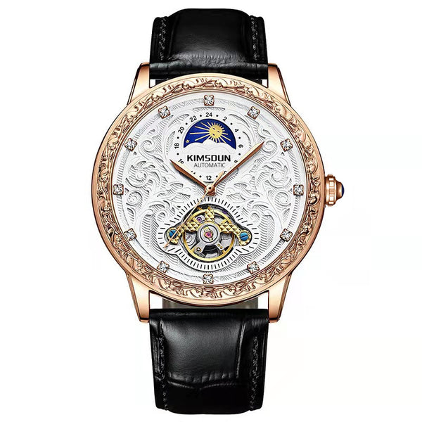 Reloj Mecánico Tourbillon de Lujo para Hombre Ejecutivo - Image 6