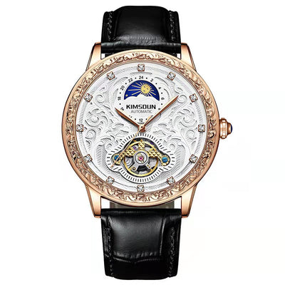 Reloj Mecánico Tourbillon de Lujo para Hombre Ejecutivo - Image 6