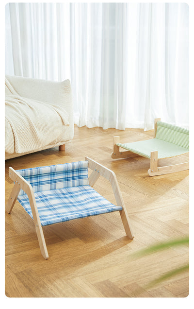 Cama Elevada para Gatos con Hamaca de Playa - Nido de Descanso Confortable - Image 9